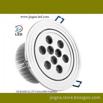 2013 high power leds 9W SAA PSE TUV CE CUL led down light